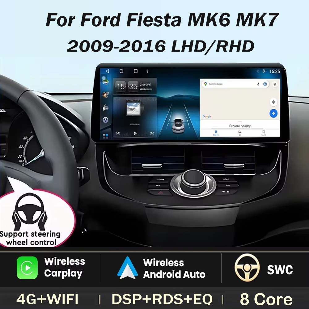 12.3인치 - 포드 피에스타 MK6 MK7 (2009 - Ddr5 8Gb 리뷰 및 가격