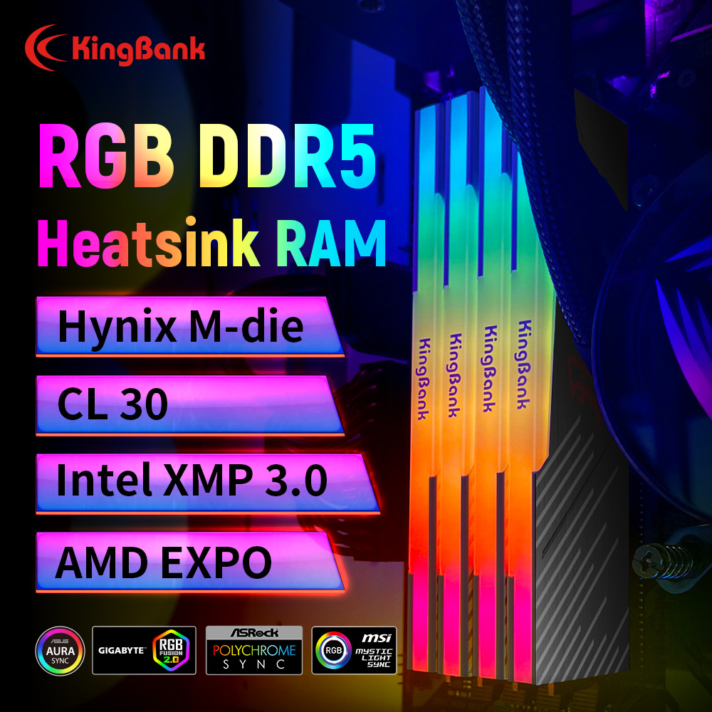 킹뱅크 KRRB DDR5 RGB 소어블레이드 시리즈 3 - Ddr5 64Gb 리뷰 및 가격