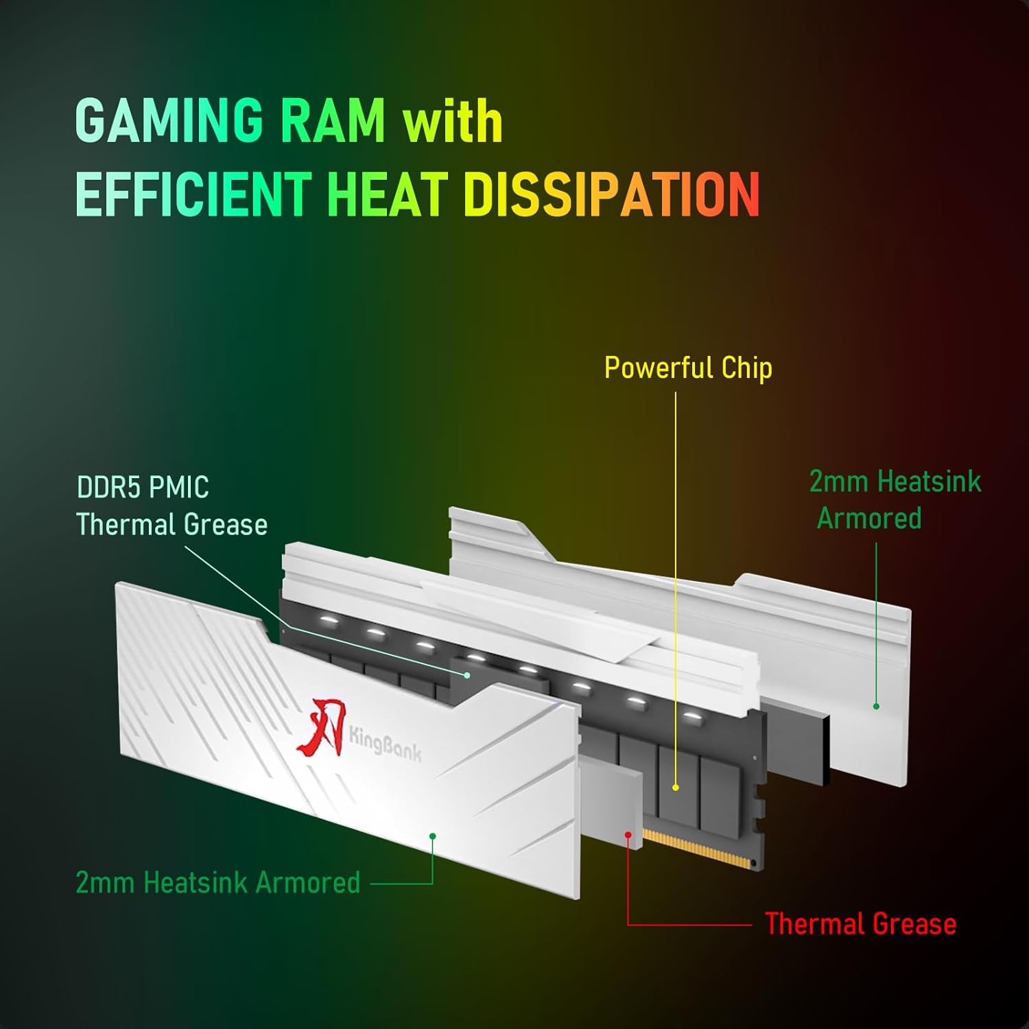 KINGBANK KRRW DDR5 RGB RAM 16G - Ddr5 16Gb 6000Mhz 리뷰 및 가격
