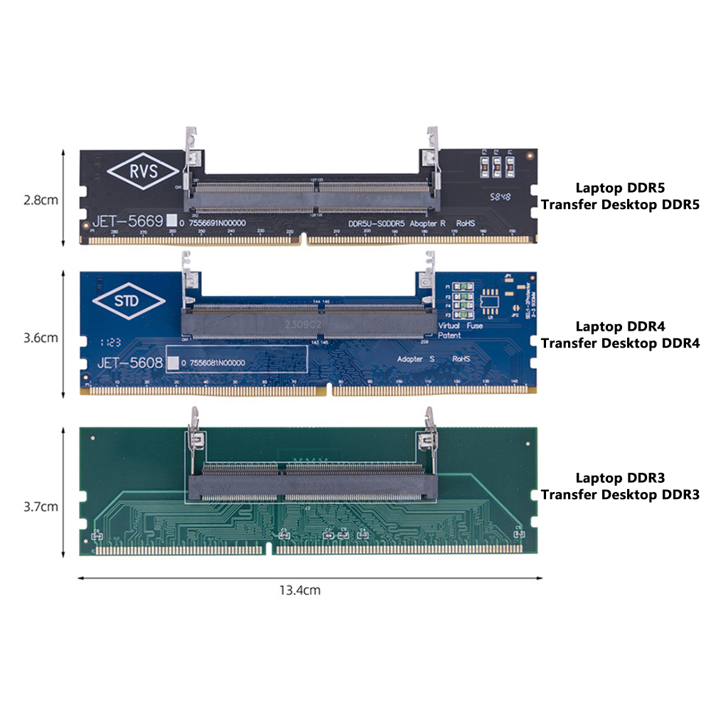 노트북-데스크탑 메모리 어댑터 DDR3 DDR4 DDR - Ddr5 Sodimm 리뷰 및 가격