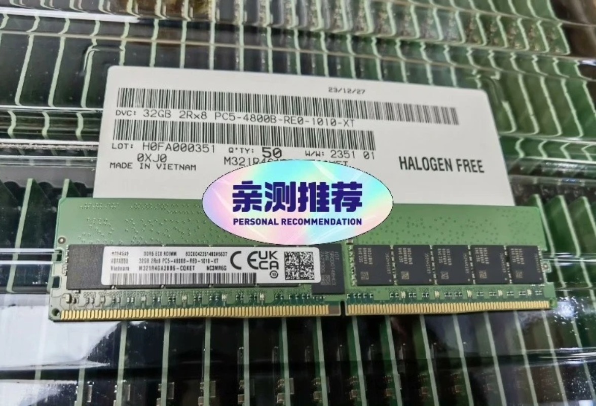 삼성 호환 32GB DDR5 2Rx8 서버 RAM -  - Ddr5 4800Mhz 리뷰 및 가격