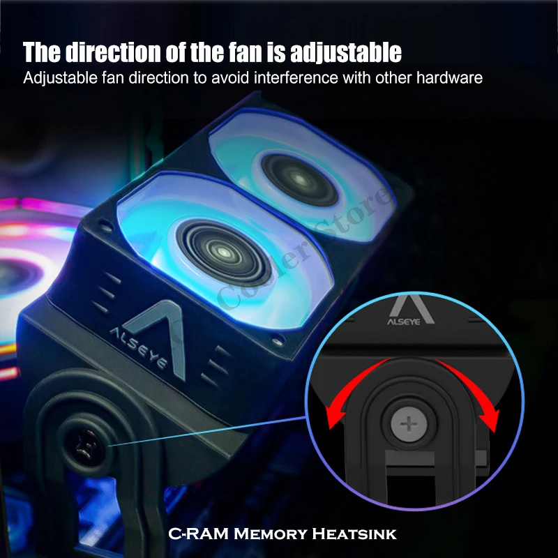 알세이(Alseye) 메모리 RAM 쿨러, DDR3/D - Ddr5 Rgb Ram 리뷰 및 가격